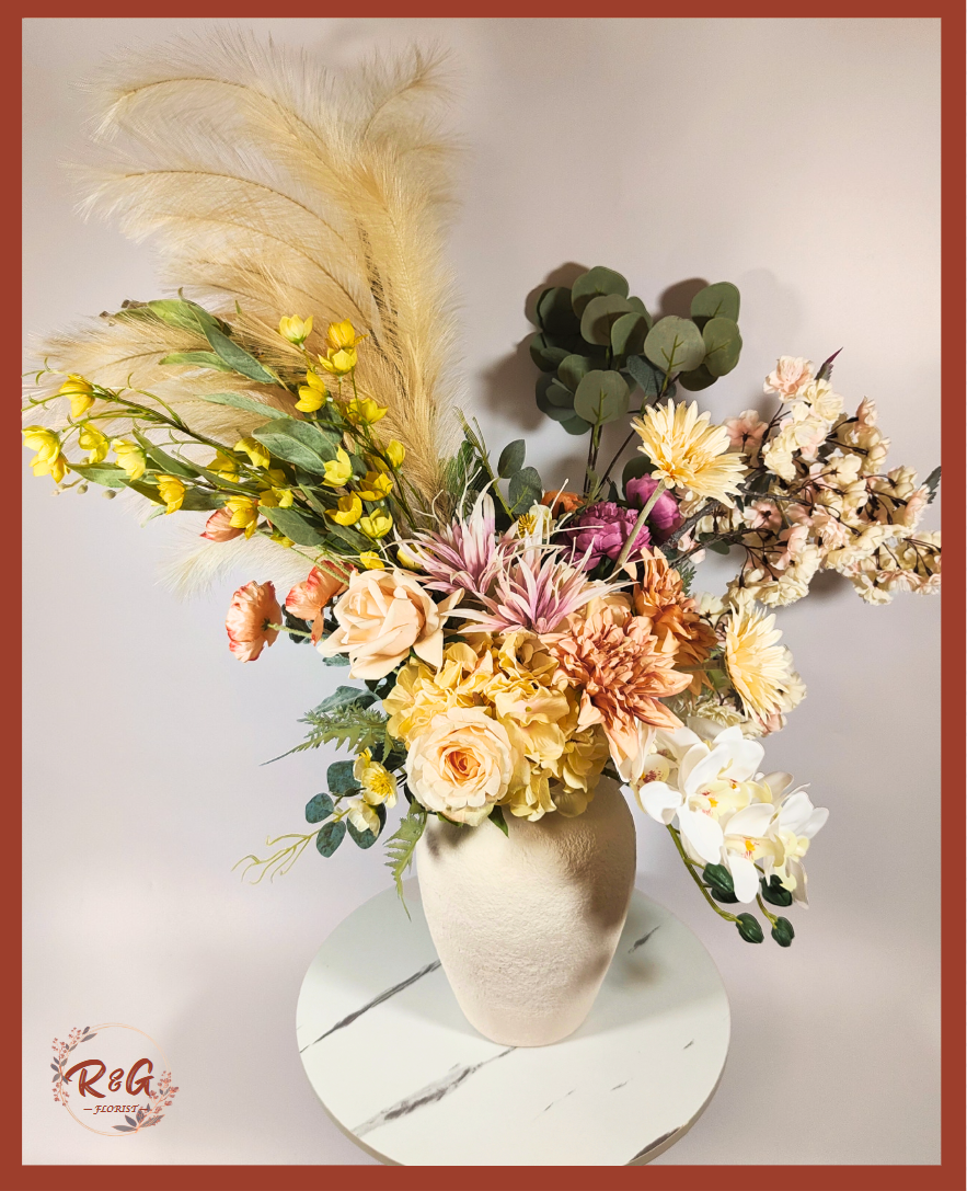 Large artificial flower (mix)