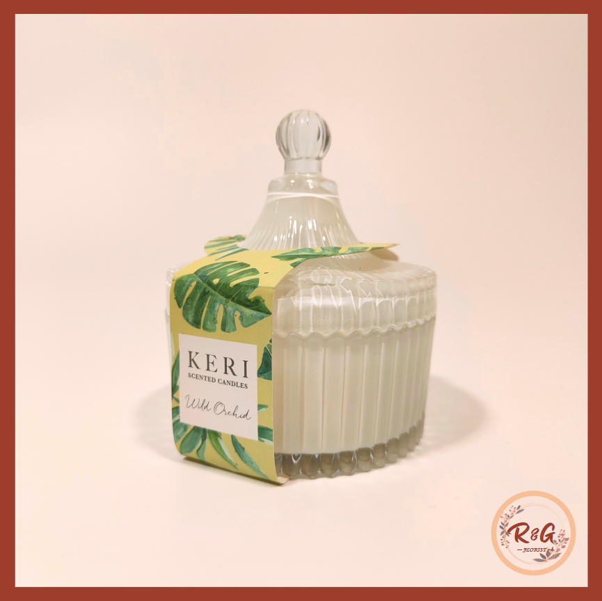 Keri Luxury Candle (Wild orchid)